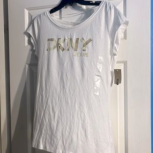 DKNY - white tee - XL